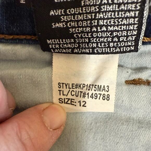 Kut From The Kloth Jeans Women's Kelsey High Rise Fab Ab Ankle Flare Sz 12 - Picture 7 of 10